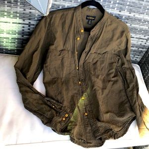 CPO provisions olive green shirt